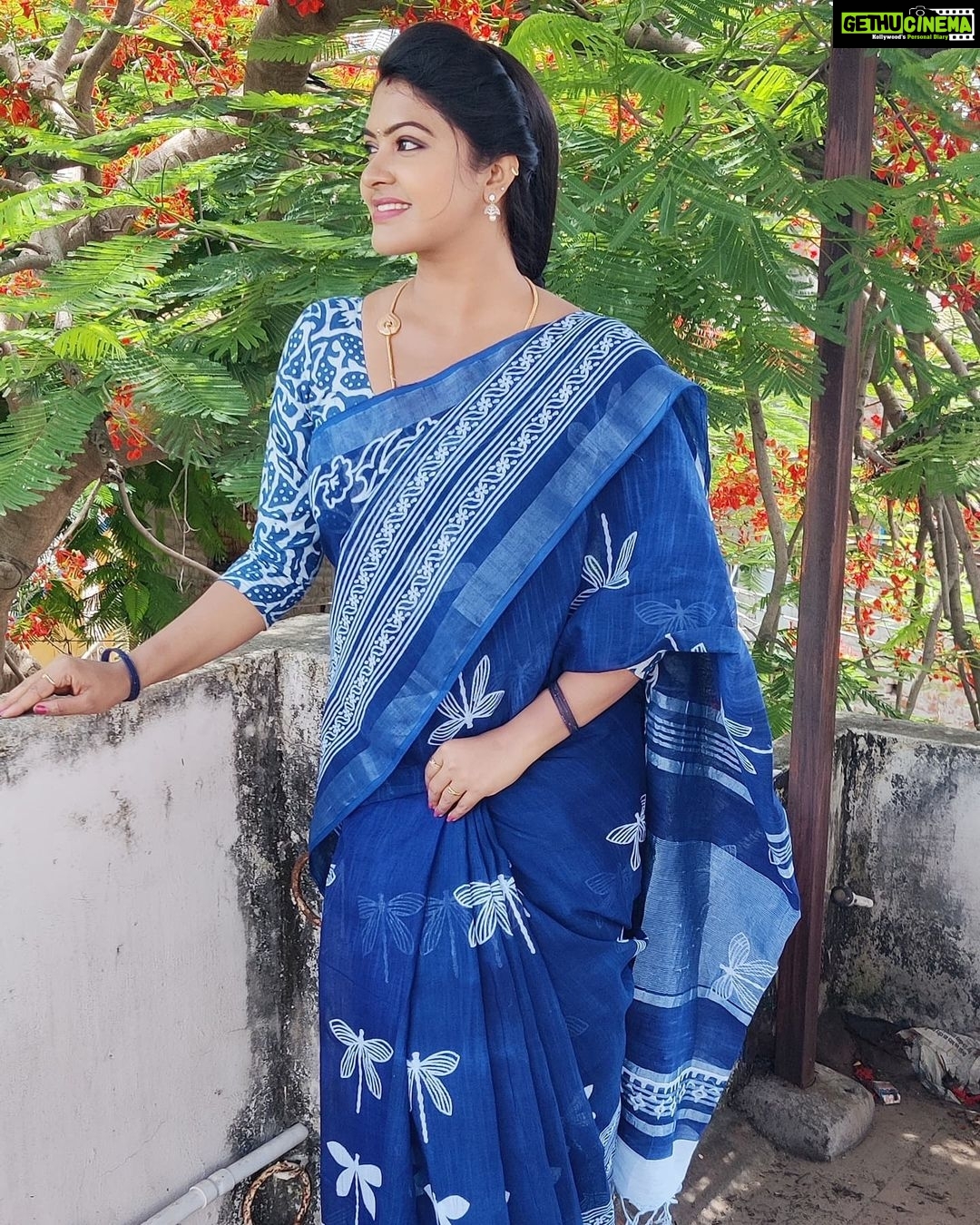 Rachitha Mahalakshmi Instagram - πYour hardwork shows how strong as a person u r π ππππ : These set of Pics r for those special PPL who likes me this way.... ππππ #homely #saree love @nilamas_creations ππππ : #supportwomenentrepreneursππΌπͺπ»