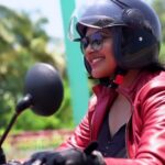 Rachitha Mahalakshmi Instagram - Being with me makes me very happy..... 🥰🥰🥰🥰The best therapy I have found....... Just ride.... Ride nd ride...... 🔥🔥🔥🔥🔥🔥🔥 Well most requested song.... 🥰🥰🥰🥰🥰🥰 : @_harini_captures 🥰🥰🥰😇😇😇😇😇 #Ruddydaries #royalenfield #womenbikers #thrillophiliaadventure