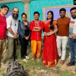 Rachitha Mahalakshmi Instagram – Yessss kick started ರಂಗನಾಯಕ movie 😇😇😇😇😇😇😇😇
🤞🤞🤞🤞🤞🤞 Shower ur blessings darlings…… 🙌🙌🙌🙌
Happy team… Happy me 😇😇😇😇
@imran_sardhariya
@directorguruprasad 😇😇😇
actor_jaggesh 🙌🙌🙌
Costume by @anjaliraj6869 😇
 #Ranganayaka