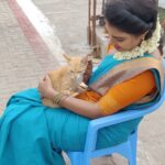 Rachitha Mahalakshmi Instagram - Namba nalla happy ya irukanum na evangae kodae irrunda podumae...... 🐕🐾🐾🐱🐾🐾 My Stress Busters, d reason for me to smile on my hectic days....😇😇😇😇😇 : #petlover #pawlove