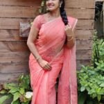 Rachitha Mahalakshmi Instagram – 🌟Never change to be accepted by others….. Stay d way u r…. 🌟
:
#sareelove @shanjana_trends 
:
#supportwomenentrepreneurs🙋🏼💪🏻