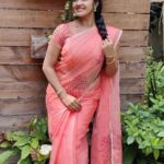 Rachitha Mahalakshmi Instagram - 🌟Never change to be accepted by others..... Stay d way u r.... 🌟 : #sareelove @shanjana_trends : #supportwomenentrepreneurs🙋🏼💪🏻