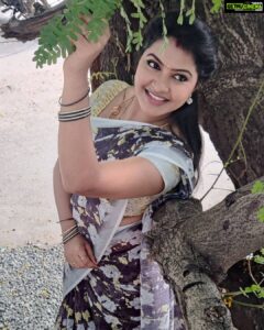 Rachitha Mahalakshmi Instagram - 🌟 Don't let d things that have hurt u turn u into a person u r not 🌟 😇😇😇😇 : #sareelove @dearunique_1 👈 : #supportwomenentrepreneurs🙋🏼💪🏻