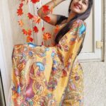 Rachitha Mahalakshmi Instagram – 🌟I don’t have any sort of attitude.I have a personality that many can’t handle… 🌟🤷🏻‍♀️🤷🏻‍♀️
:
Happy mornings 😇
Lovely saree collections
 @annie_boutique55 👈 ❤️😇😇😇😇😇
:
#supportwomenentrepreneurs🙋🏼💪🏻