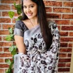 Rachitha Mahalakshmi Instagram - Happy morning 🌷 : #sareelove @annie_boutique55 ❤️ : #supportwomenentrepreneurs🙋🏼💪🏻