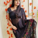 Rachitha Mahalakshmi Instagram - 🌟 judge me wen u r perfect 🌟 : Everything has beauty....... but Black is more beautiful.... 🖤🖤🖤🖤🖤😇😇😇😇 : #sareelove @fameblueboutique : #supportwomenentrepreneurs🙋🏼💪🏻