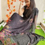 Rachitha Mahalakshmi Instagram - 🌟 judge me wen u r perfect 🌟 : Everything has beauty....... but Black is more beautiful.... 🖤🖤🖤🖤🖤😇😇😇😇 : #sareelove @fameblueboutique : #supportwomenentrepreneurs🙋🏼💪🏻