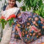 Rachitha Mahalakshmi Instagram - 🌟 learning to be calm whe you're disrespected is a super power 🌟 #sareelove @fameblueboutique : #supportwomenentrepreneurs🙋🏼💪🏻