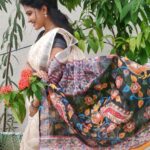 Rachitha Mahalakshmi Instagram - 🌟 learning to be calm whe you're disrespected is a super power 🌟 #sareelove @fameblueboutique : #supportwomenentrepreneurs🙋🏼💪🏻