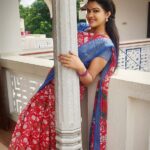 Rachitha Mahalakshmi Instagram - 🌟 Misinterpretation is d most deadly sin...... Best solution for misinterpretation is just to change your perception.... 🌟 : #sareelove @dearunique_1 ❤️❤️ : #supportwomenentrepreneurs🙋🏼💪🏻