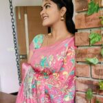 Rachitha Mahalakshmi Instagram - 🌟Talent will only bring you to d door... were as hardwork will take you to d peak..... 🌟 : #sareelove @fameblueboutique ❤️ : #supportwomenentrepreneurs🙋🏼💪🏻
