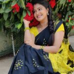 Rachitha Mahalakshmi Instagram - 🌟wrong is wrong even if everyone is doing it... nd right is right even if no one is doing it🌟 Happy mornings.... 😇😇😇😇 : In nini today : Saree love @dearunique_1 : #supportwomenentrepreneurs🙋🏼💪🏻