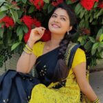 Rachitha Mahalakshmi Instagram - 🌟wrong is wrong even if everyone is doing it... nd right is right even if no one is doing it🌟 Happy mornings.... 😇😇😇😇 : In nini today : Saree love @dearunique_1 : #supportwomenentrepreneurs🙋🏼💪🏻