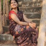 Rachitha Mahalakshmi Instagram - In Nini today 😇 : #sareelove @jeerafashion ❤️ #supportwomenentrepreneurs🙋🏼💪🏻