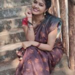 Rachitha Mahalakshmi Instagram - In Nini today 😇 : #sareelove @jeerafashion ❤️ #supportwomenentrepreneurs🙋🏼💪🏻