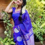 Rachitha Mahalakshmi Instagram – 🌟 Change is painful but nothing is as painful as staying stuck somewhere u dont belong 🌟
:
MAHA EVENINGS 😇😇😇
:
Well wait for the unexpected twists in NINI 🥺🥺🥺🥺
:
#Sareelove @fameblueboutique
#supportwomenentrepreneurs🙋🏼💪🏻