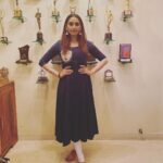 Ragini Dwivedi Instagram - Being desi 🤠 #raginidwivedi #love #ethnicwear #monday #happiness💕 #pride #actorslife #workhard #photooftheday #simplelife Bangalore, India