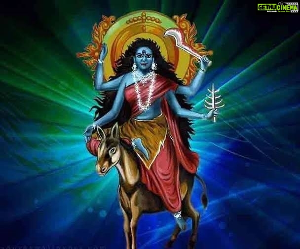 Ragini Dwivedi Instagram - KAALRATRI MAA : day 7 ❤️ Fiercest form of Durga who brings the death of darkness . She protects us from all evil by destroying all darkness and bringing peace to the world ..Inspite of her fiery disposition she will bless you with what you seek May you all be blessed ❤️ #durgapuja #navratrispecial #navratri #day7 #kaalratrimaa #powerofprayer #positivenewsdaily #positivevibes #together #love #energyhealing #tuesdayvibes #trending #durgasaptami #light #womanpower #lifteachotherup Bangalore, India