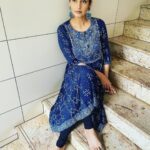 Ragini Dwivedi Instagram - BLUE COLOUR : Navratri day 7 The colour symbolises immense power and divine energy also represents richness and tranquility… #raginidwivedi #durgapuja #navratri #colorsofindia #festivalsofindia #festivalvibes #colours #dressup #trending #positivevibes #powerofcolors #colourfull #lovenlight Bangalore, India