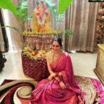 Ragini Dwivedi Instagram - GANESHA HABBA ❤️ Ganesha is the god of wisdom wealth knowledge and prosperity My friend my family my guide my guru as much as he is with me I wish you all be blessed with the same The thing about god is it’s faith do it how you like In a way you like but have faith the world relies on it and works Have an amazing festival you all #staysafe #stayresponsible #ganeshchaturthi #ganeshfestival #habba #ganesha #happiness #festivevibes #festivalsofindia #festivals #festivallife #bengaluru #love #raginidwivedi #actor #sandalwood Bangalore, India
