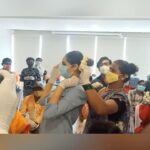 Ragini Dwivedi Instagram - So proud of the transgender community in Bijapur they have set a benchmark for all by donating blood and getting the vaccination done we did ration kits also with them … such a lovely bunch also got me flowers to put in my hair touched by their gesture :) A super successful day here I thank everyone who made this a huge success mission accomplished 😊 #vaccinationdone✔️ #rationkits #socialworker #positivevibes #bijapur #karnatakafocus #pride #transgender #helpingothers #acceptance #lovewins #pridemonth #pride #genexttrust