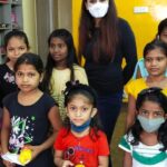 Ragini Dwivedi Instagram - GENEXT received an enquiry to help these 20 girl children and I personally interacted with these lovely children today and we will be taking care of them with all henceforth ... we did rations milk biscuits masks etc today ❤️ Such a amazing time chatting with this bunch of talented children #raginidwivedi #girlchildempowerment #pride #positivevibes #socialresponsibility #helpingothers #helpinghands #genexttrust #karnatakafocus