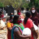 Ragini Dwivedi Instagram - CREMATORIUM staff and grave diggers ration and wellness We today did kits for the above what was surprising to see was these superwomen who actually work here for years specially if u see a really old lady in most of the clicks has spend more than 4 generations in the place and knows nothing of the outside world ... touched by her story I had a long chat with her and her daughter who works there no but never touched a book but works the same place when asked she said in our family no one has .. we all work in this grave yard ... We did not visit the COVID side of the cremating area due to high infection risk but is about 500 Mtrs from where we were . Also looking at the ambulances outside didn’t have the strength still yet to built that ... but our trust promised to help them in their loved ones last rights #cantgetenough #brokenheart #thankyougod #valuepeople #genexttrust #wecare #standbyme #raginidwivedi #lovenlight #removethepain love Cox Town, Bangalore