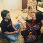 Ragini Dwivedi Instagram - Raksha Bandhan ❤️ Been a while since we did this so many emotions at once I love you more than the world and so proud to see u grow each day into an amazing and successful person 😘 Keep the strength and faith bhai always with you beside u behind you 👻🙇🏼‍♀️ #siblinglove #siblinggoals #brotherandsister #loveislove #familyfirst Home Sweet Home