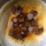 Ragini Dwivedi Instagram – #RDKITCHEN  MEIN  #BESANHALWA 👸
Two is to four ratio of Besan and Ghee roast till brown in low flame 
Four tablespoons of sugar in two glasses of water 
Stir and dissolve sugar completely 
Mix dry fruit in the besan mix and add the sugary water mix and stir slowly 
Keep stirring till the mixtures blend well and become a thick halwa 
Then eat it hot and yummy 😍🥰
#besanhalwarecipe #raginidwivedi #love #rdkitchen #karnataka #bengaluru #pride #homecooking #simplehomestyle Home Sweet Home