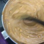 Ragini Dwivedi Instagram – #RDKITCHEN  MEIN  #BESANHALWA 👸
Two is to four ratio of Besan and Ghee roast till brown in low flame 
Four tablespoons of sugar in two glasses of water 
Stir and dissolve sugar completely 
Mix dry fruit in the besan mix and add the sugary water mix and stir slowly 
Keep stirring till the mixtures blend well and become a thick halwa 
Then eat it hot and yummy 😍🥰
#besanhalwarecipe #raginidwivedi #love #rdkitchen #karnataka #bengaluru #pride #homecooking #simplehomestyle Home Sweet Home