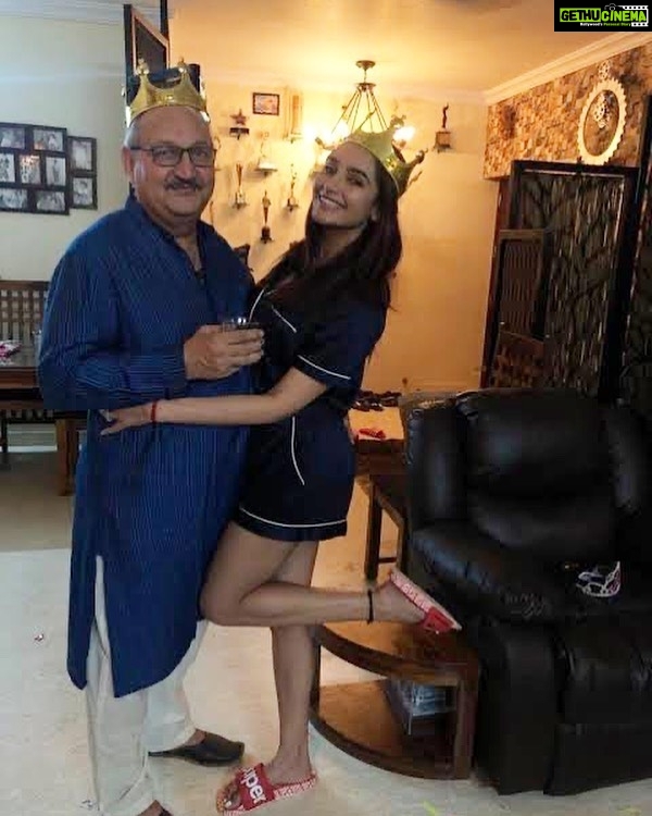 Ragini Dwivedi Instagram - HAPPY FATHERS BIRTHDAY DADAA 🥰 From when we were little to now ... u have been the guiding force and light in happiness and sadness in highs and lows stood by us like a rock and taught us how become one too .... love u my best friend partner in crime fella cutie putta 🐒🥳❤️ #happybirthday #fathersday #pride #love #fatherdaughterlove #familyiseverything