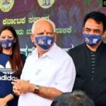 Ragini Dwivedi Instagram - #Maskathon for #MaskDay launching the mass awareness campaign as goodwill ambassador 🙏 by #BBMP @BSYBJP @BBMPCOMM @RAshokaBJP @anilkumble1074 @drashwathcn @Tejasvi_Surya Vidhan Sabha Banglore