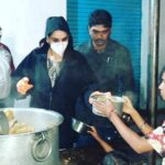 Ragini Dwivedi Instagram - COULD DO THIS EACH DAY EVERY DAY ❤️🥳 and so much happiness #raginidwivedi #happinessisachoice #loveforservice #socialworkerlife #feedthehungry #loveislove