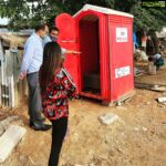 Ragini Dwivedi Instagram - MOBILE TOILET FOR WOMEN MIGRANTS We at #Rdwelfare are extremely sensitive about the sanity and needs of women This migrant workers are in deep need of help and we all must help them find a new life or help them settle 😓we started by doing our bit and want to do much more I urge the people to pls come forward and make this change happen. #rdwelfare #migrantworkers #family #bengalurudiaries #helpeachothergrow Lingarajapura
