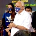 Ragini Dwivedi Instagram – #Maskathon for #MaskDay launching the mass awareness campaign as goodwill ambassador 🙏 by #BBMP @BSYBJP @BBMPCOMM @RAshokaBJP @anilkumble1074 @drashwathcn @Tejasvi_Surya Vidhan Sabha Banglore