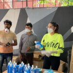 Ragini Dwivedi Instagram – SECURITY KITS MEDIA WARRIORS 
Rdwelfare delivers as promised to hero’s of every kind ❤️ the media has been working nonstop let’s all give them a big thumbs up as well 
#nimmagagi #raginidwivedi #love #pride #socialresponsibility Karnataka Chalanachitra Kalavidara Sangha