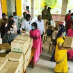 Ragini Dwivedi Instagram - ASHA WORKERS RD WELFARE Distribution of ration kits to all the women workers with amazing lunch served today ... 110 people with smiles :) #RDWELFARE #NIMMAGAGI #helpeachother #socialresponsibility #coronacare #rationkits #feedtheneedy #care