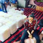 Ragini Dwivedi Instagram - HAPPY FACE MONDAY 🥳🙇🏼‍♀️🐒💃🏻 This work gives me so much joy and now we have an official kitchen after home #RDWELFARE proudly feeds 300 plus corona warriors #raginidwivedi #pride #foodforthought #lovenlight #coronavid19 #coronacare Bangalore, India