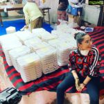 Ragini Dwivedi Instagram - HAPPY FACE MONDAY 🥳🙇🏼‍♀️🐒💃🏻 This work gives me so much joy and now we have an official kitchen after home #RDWELFARE proudly feeds 300 plus corona warriors #raginidwivedi #pride #foodforthought #lovenlight #coronavid19 #coronacare Bangalore, India