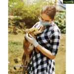 Ragini Dwivedi Instagram - LOVE IS ALL YOU NEED ❤️❤️❤️ #lovenlight #peace #raginidwivedi #happiness #letsdothis #letsstayhome #letshelpeachother #coronacarechallenge #animalscare #socialcare Bangalore, India