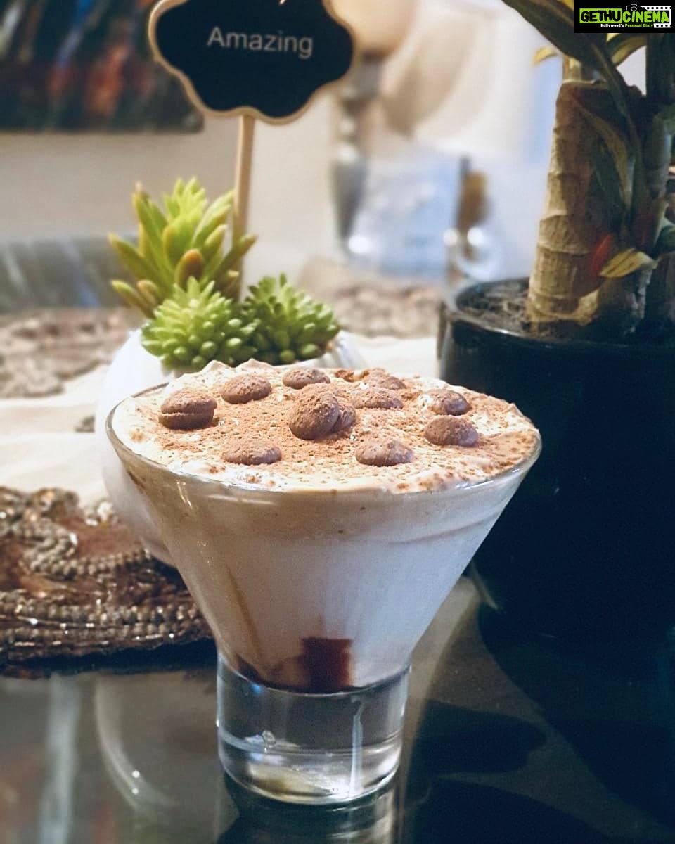 Ragini Nandwani Instagram - My first 'Dalgona' Coffee attempt. Have you whipped it up yet? #ragininandwani #dalgonacoffee #lockdown #diy #coffee #yummy #trending #homemade #food #coffeetime #coffeedaily #instagood #viral #fun #smile #love #happiness #cute #stayhome #staysafe