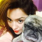 Ragini Nandwani Instagram - At night, i can't fall asleep. In the morning, i can't wake up. #morning #ragininandwani #mikeynandwani #love #smile #instadaily #saturday #sleepypuppy #sleepy