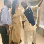 Ragini Nandwani Instagram – Behind the scenes!! @malloftravancore #trivandrum #behindthescenes @santhoshkumardesignstudio