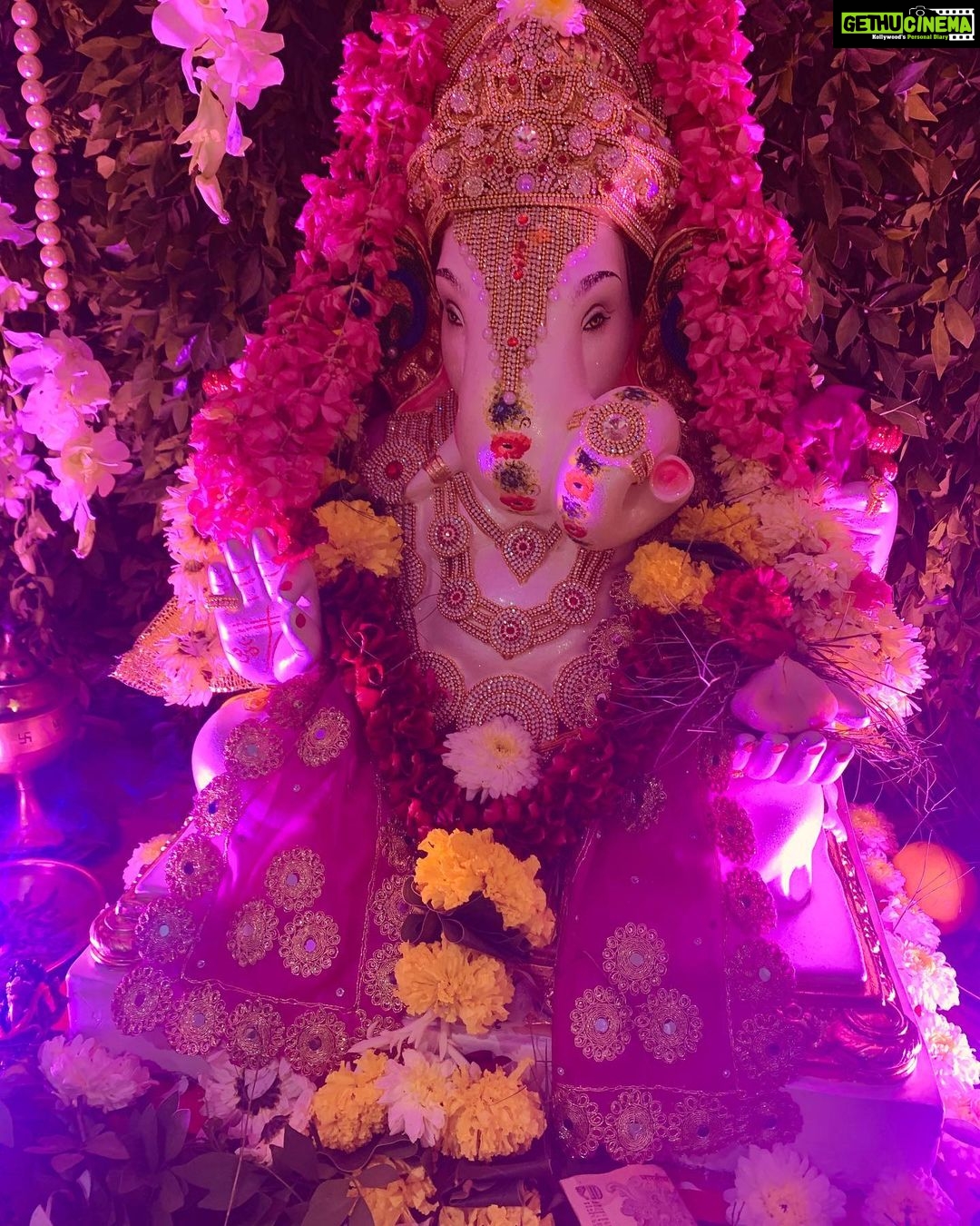 Ragini Nandwani Instagram - Bappa at home #ganpati Bappa morya