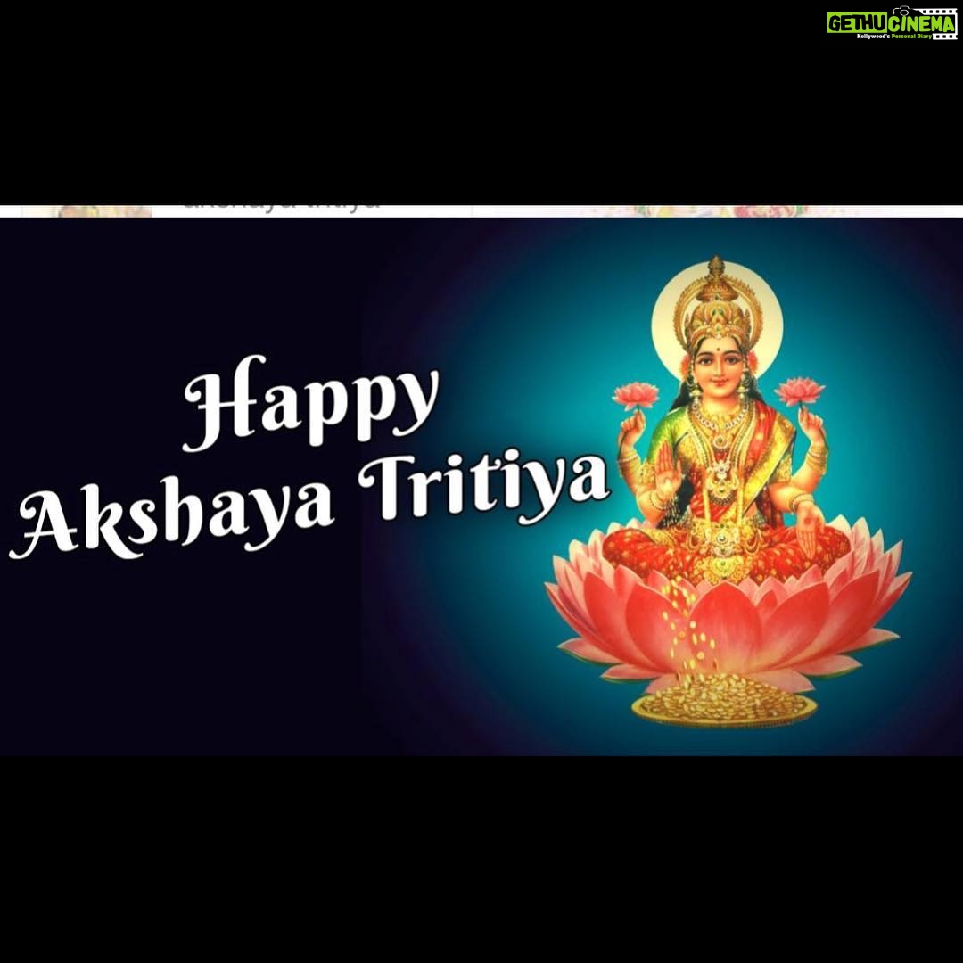 Ragini Nandwani Instagram - Happy Akshaya Tritiya #lakshmiji#prosperity#🙏