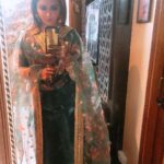 Ragini Nandwani Instagram – Mehendi night #selfie love #indian#green