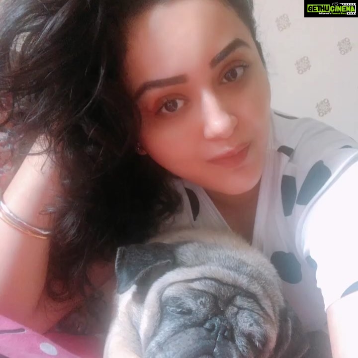 Ragini Nandwani Instagram - Waiting for him to get up