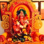 Ragini Nandwani Instagram – Ganpati Bappa mourya … ganpati at home