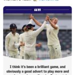 Rahul Bose Instagram - I could not agree more. A wonderful test where physical skill, mental tenacity and the will to shine, were on ample display. A fifth day would have been gripping. #EngVInd @bcciwomen