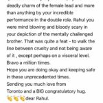 Rahul Bose Instagram – On the one year anniversary week of the pandemic, something to lift the spirits. Deepa Mehta expertly directed me in ‘Midnight’s Children’ and became a dear friend. But she never minces words when it comes to appraising a performance. Relieved that #Indranil and #Mahendra have passed her test. Thank you @deepamehtaofficial As always, lots of love. #Bulbul @anvita_dee @kans26 @anushkasharma @an5hai @tripti_dimri